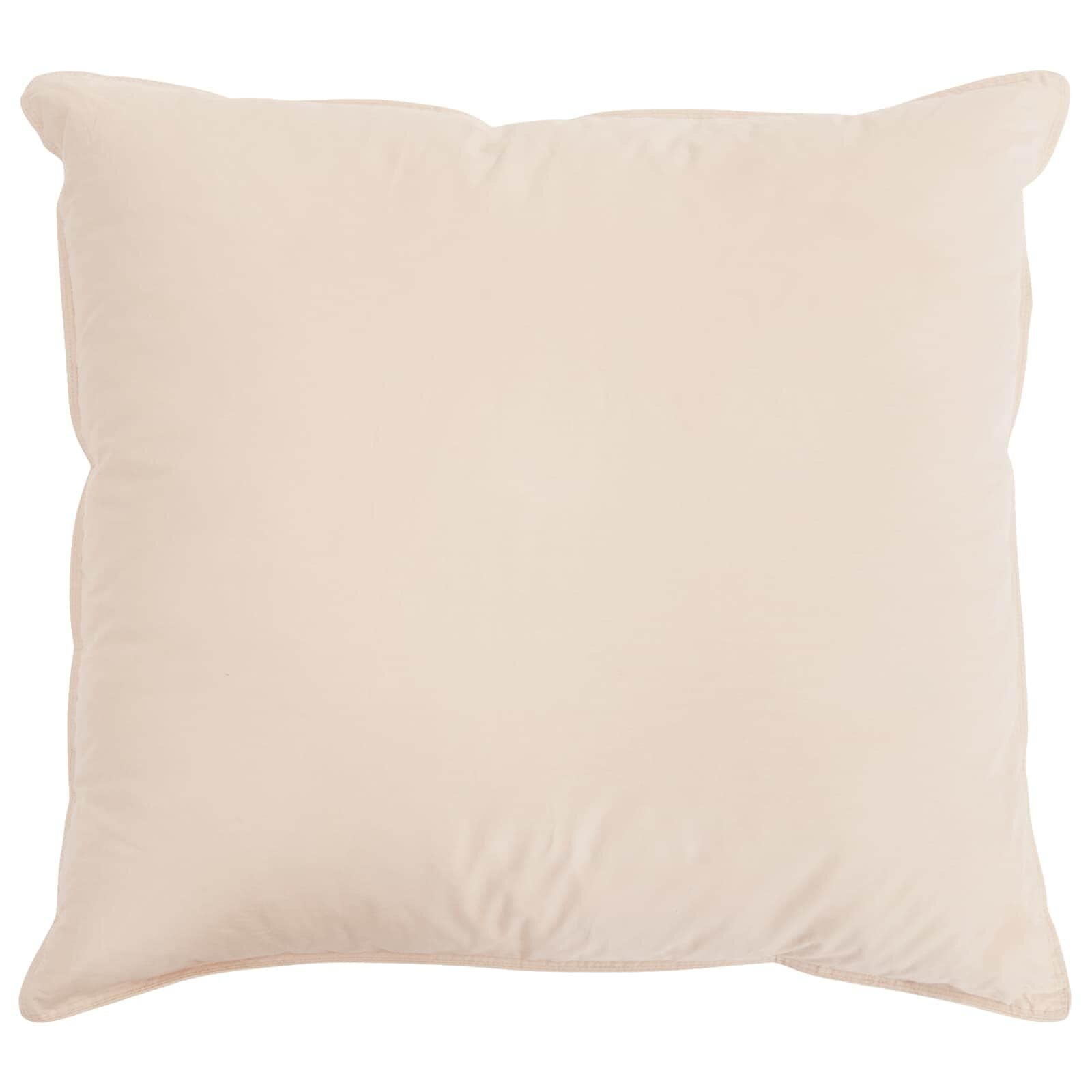 vidaXL Vankúš 50 x 50 cm Celoročne Kapoková vlákno Béžová