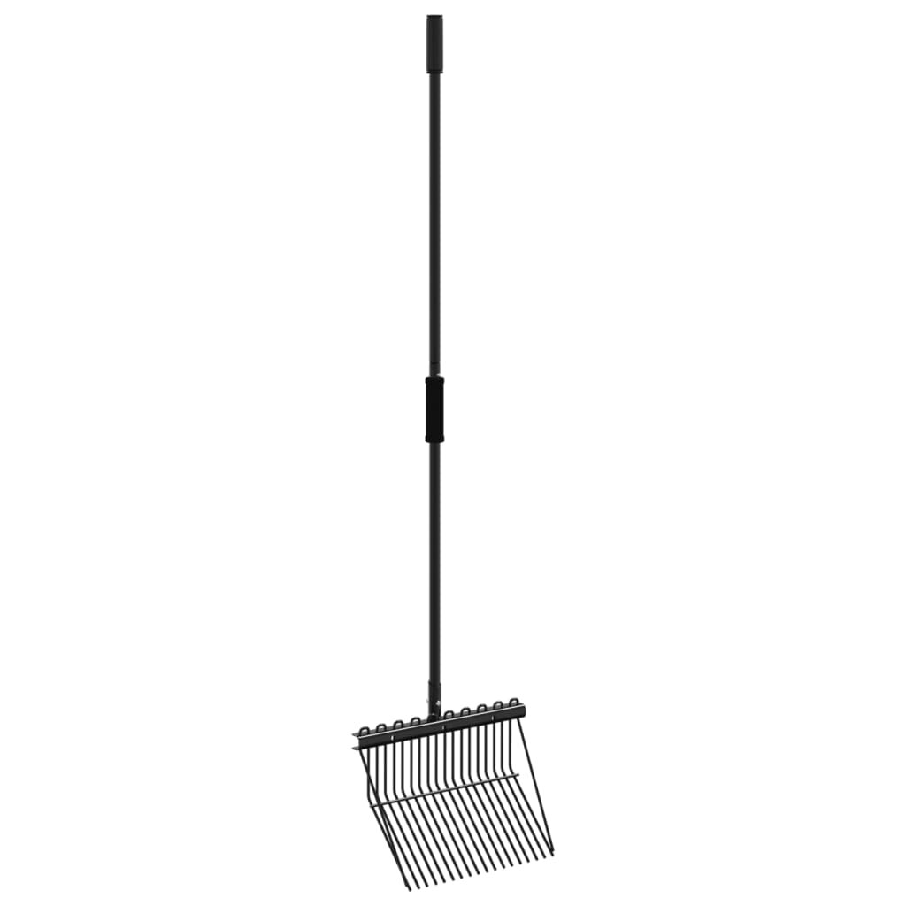 vidaXL Vidly s 18 hrotmi čierne oceľ