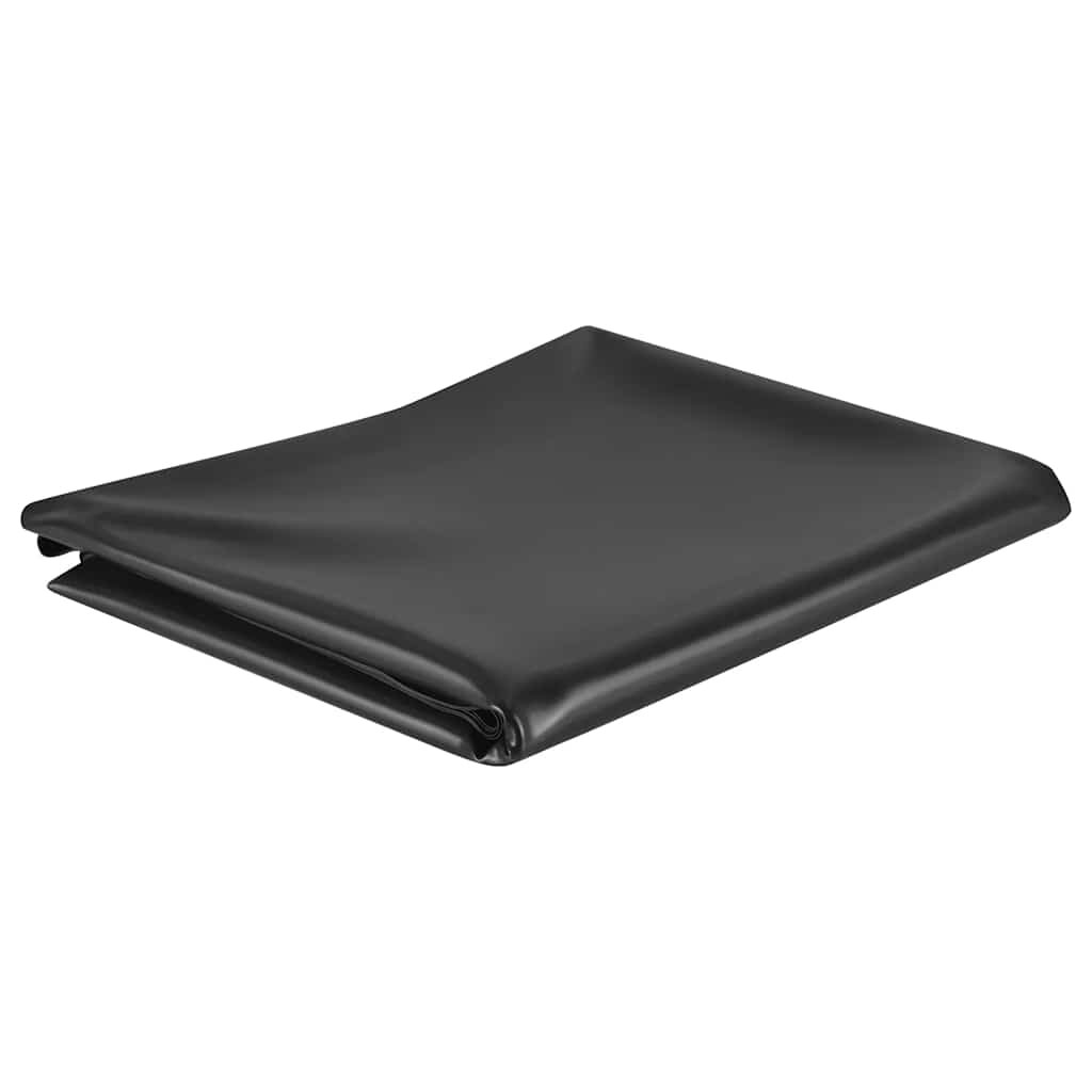vidaXL Vložka do jazierka čierna 1x6 m PVC 05 mm