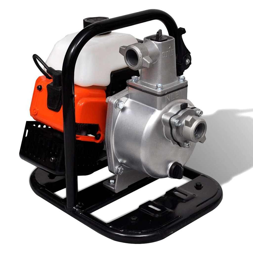vidaXL Vodné čerpadlo s dvojtaktným benzínovým motorom 12 kW 095 L