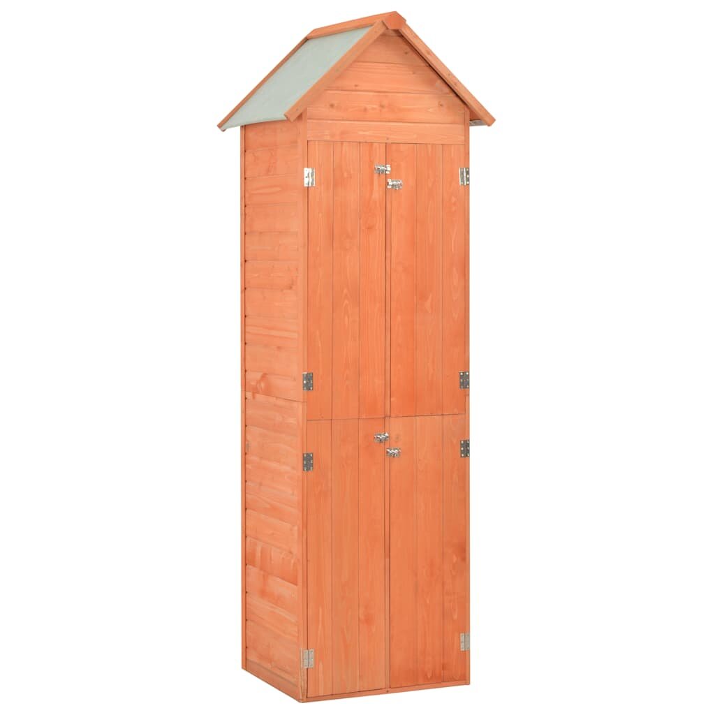 vidaXL Záhradná kôlňa 71x60x213 cm drevo