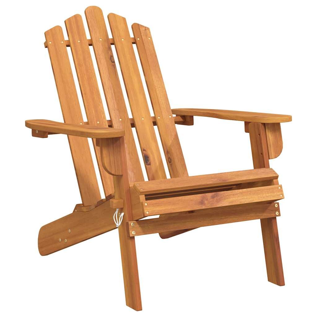vidaXL Záhradná stolička Adirondack z akáciového dreva