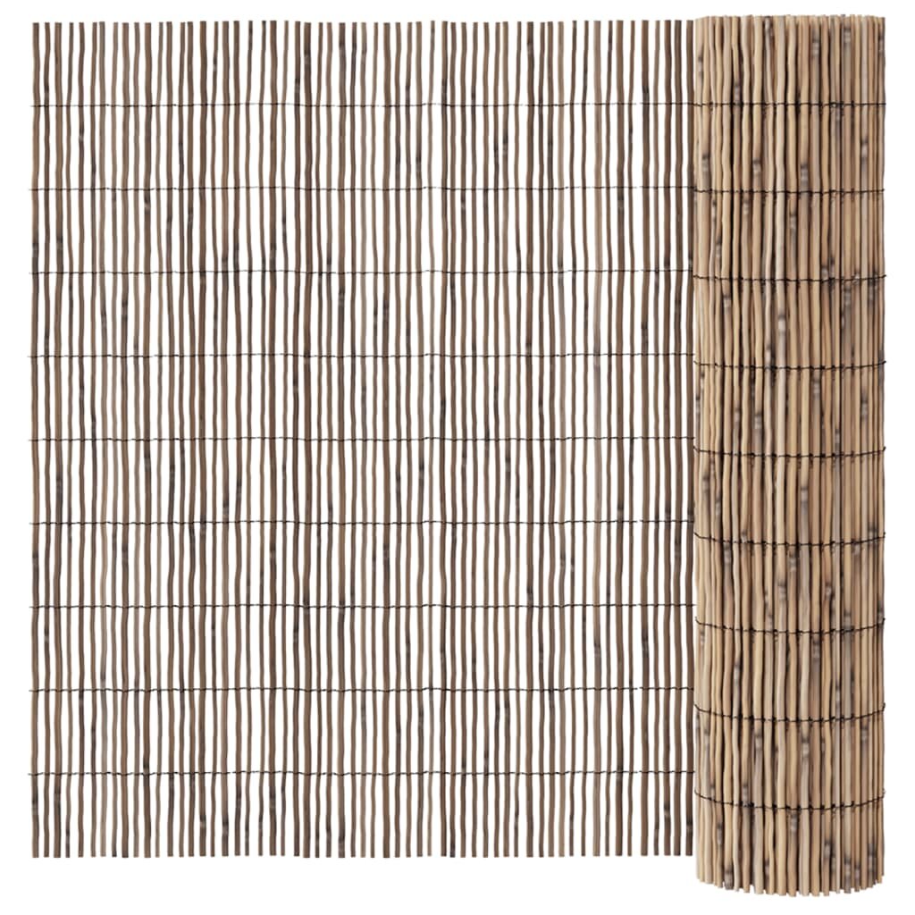 vidaXL Záhradný plot 500x90 cm trstina
