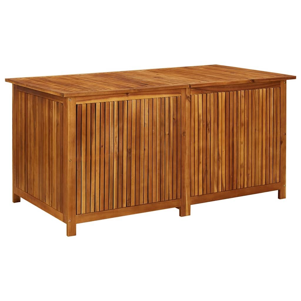 vidaXL Záhradný úložný box 150x80x75 cm akáciový masív