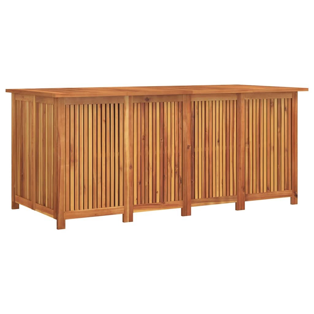 vidaXL Záhradný úložný box 175x80x75 cm masívne akáciové drevo