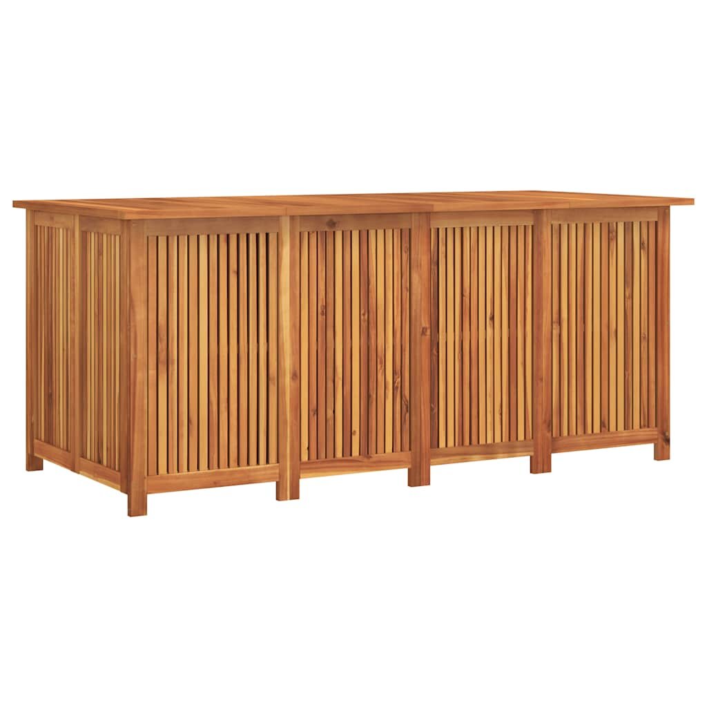 vidaXL Záhradný úložný box 200x80x75 cm masívne akáciové drevo