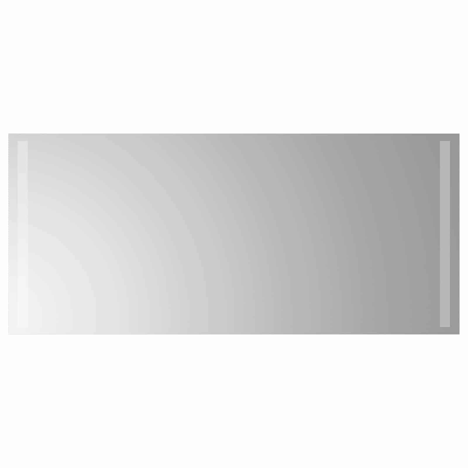 vidaXL Zrkadlo do kúpeľne s LED Priehľadná 90 x 40 cm tvrdené sklo
